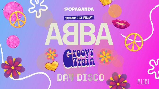 Abba Groovy Train Day Disco / Belfast